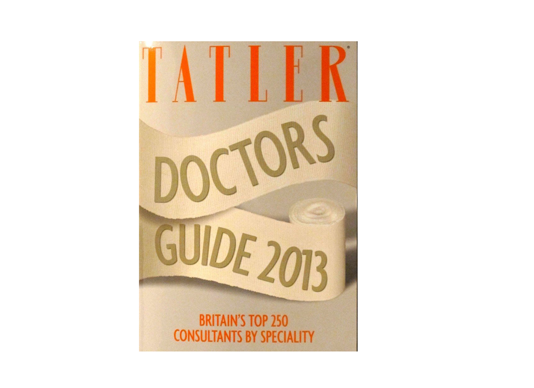 Dr Charles Levinson Britains top 250 Tatler doctors guide 2013