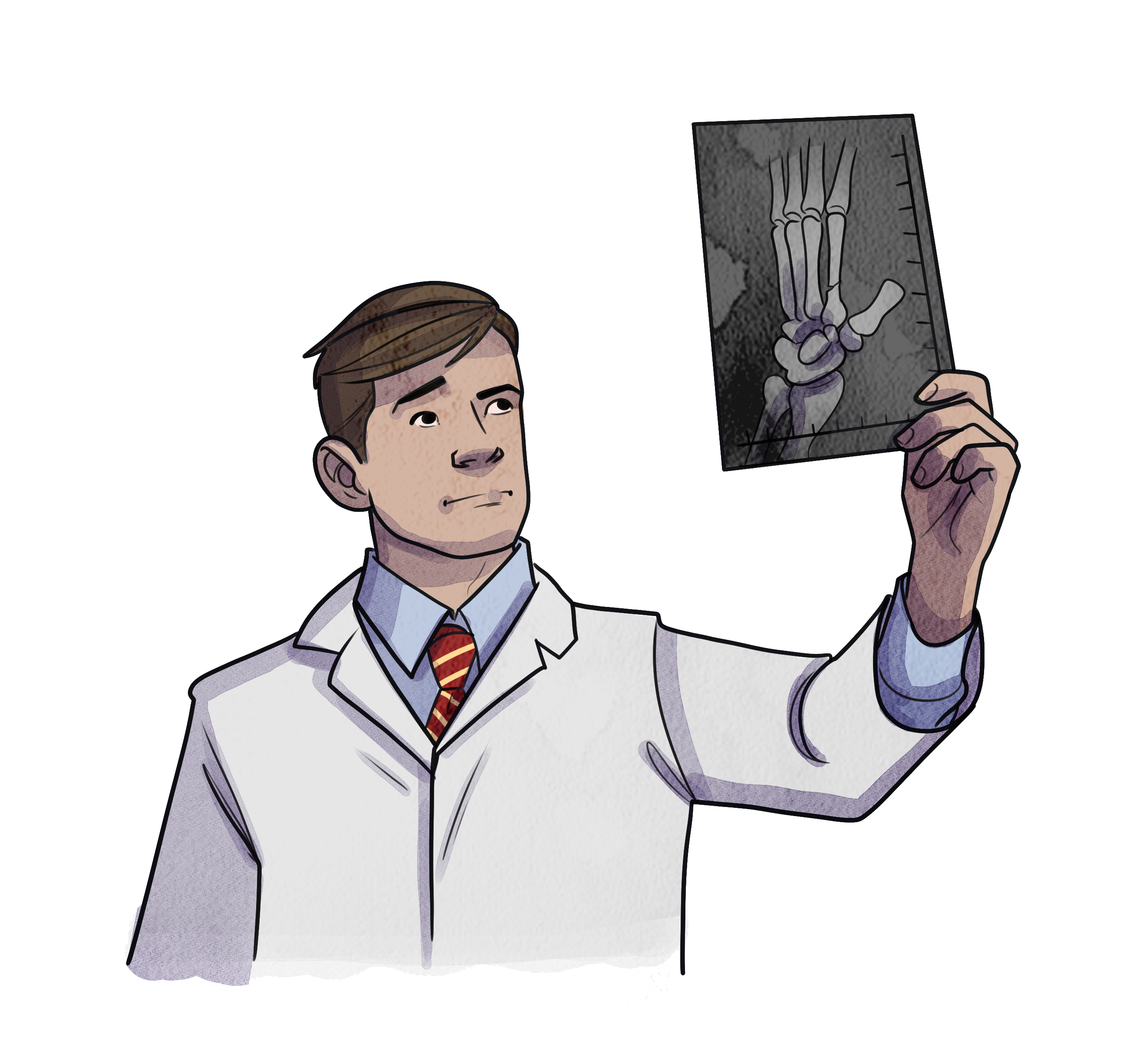 Blood Test Illustration