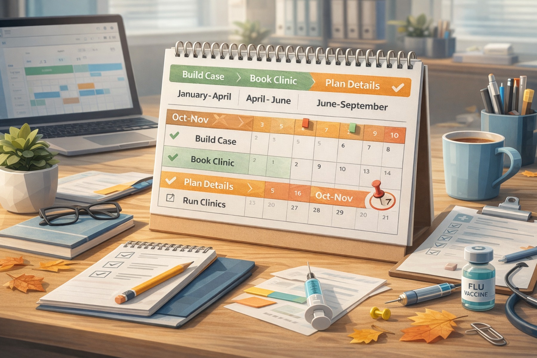 When Should Employers Book Workplace Flu Vaccinations?