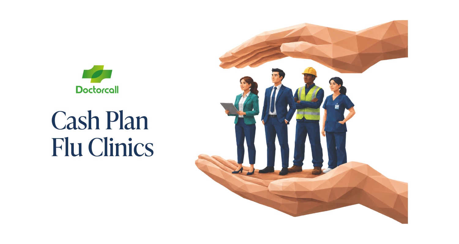 Combining Cash Plans with a Doctorcall On-Site Flu Clinic 